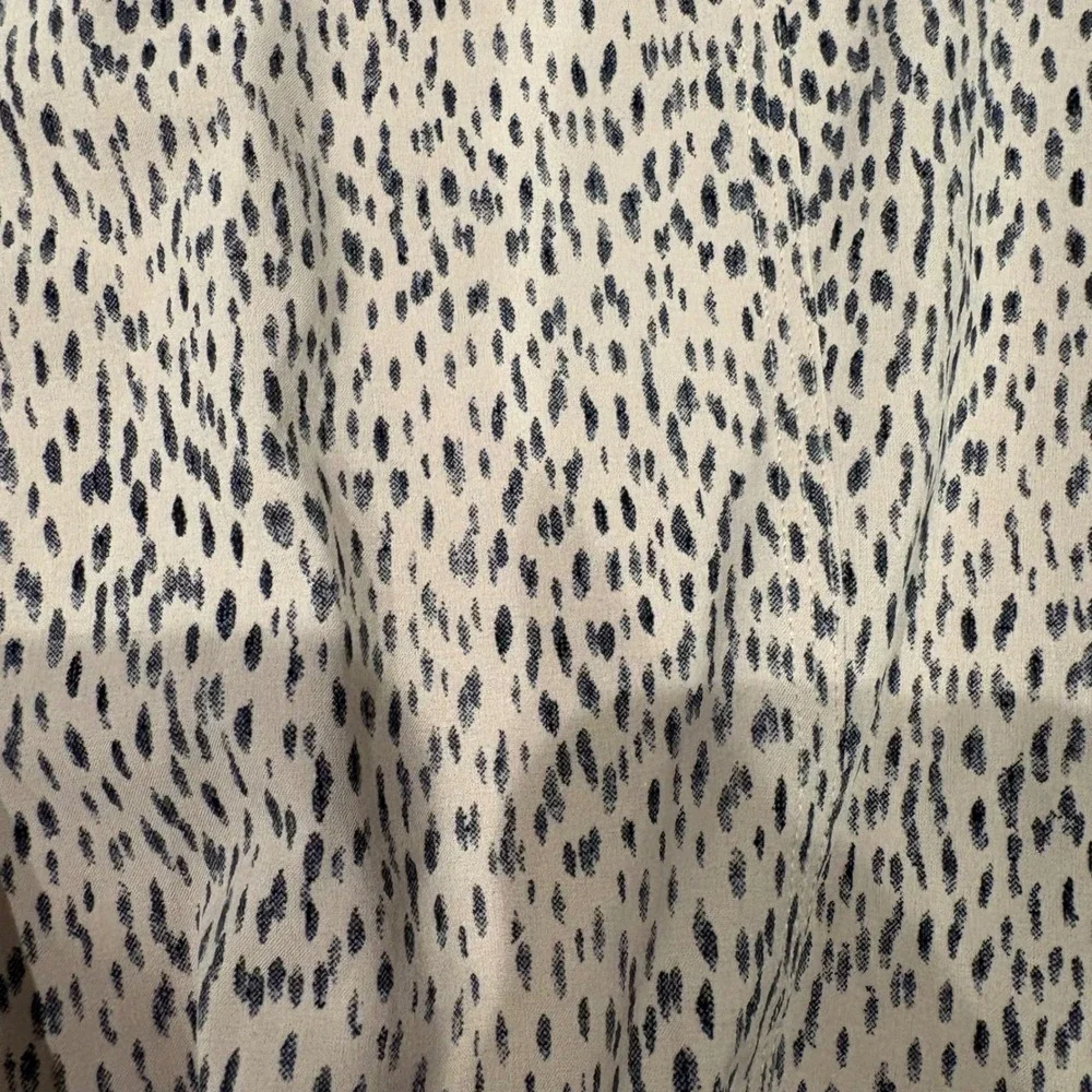 Lululemon Step Lively Crop Pants Dottie Dash Grain Black Drawstring Hem Size 6
